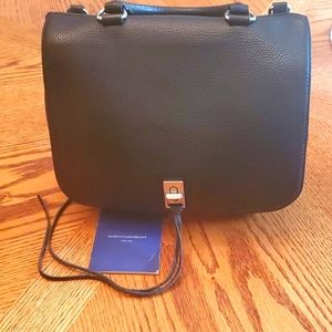 Rebecca Mincoff leather backpack.